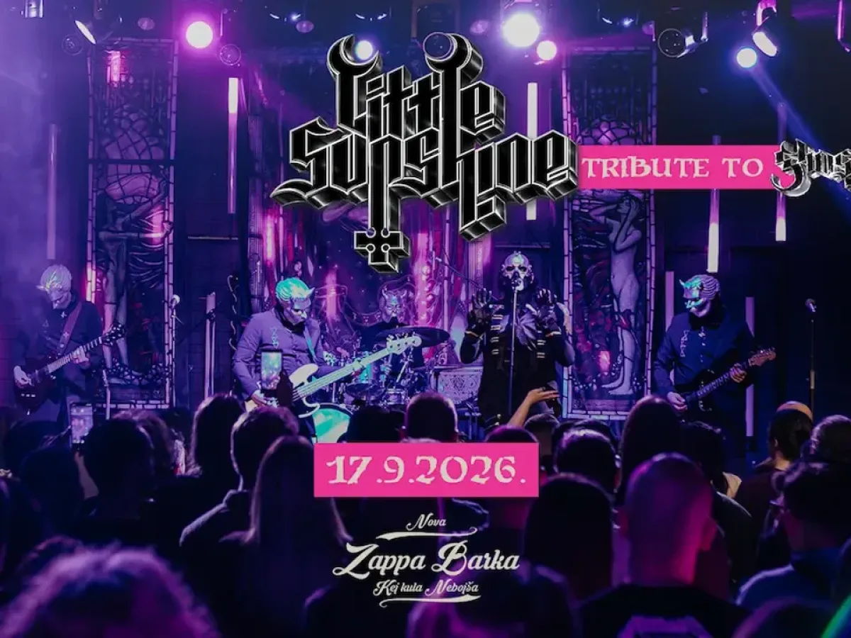 Little Sunshine - Concerts, 17 September 2026, Zappa Barka